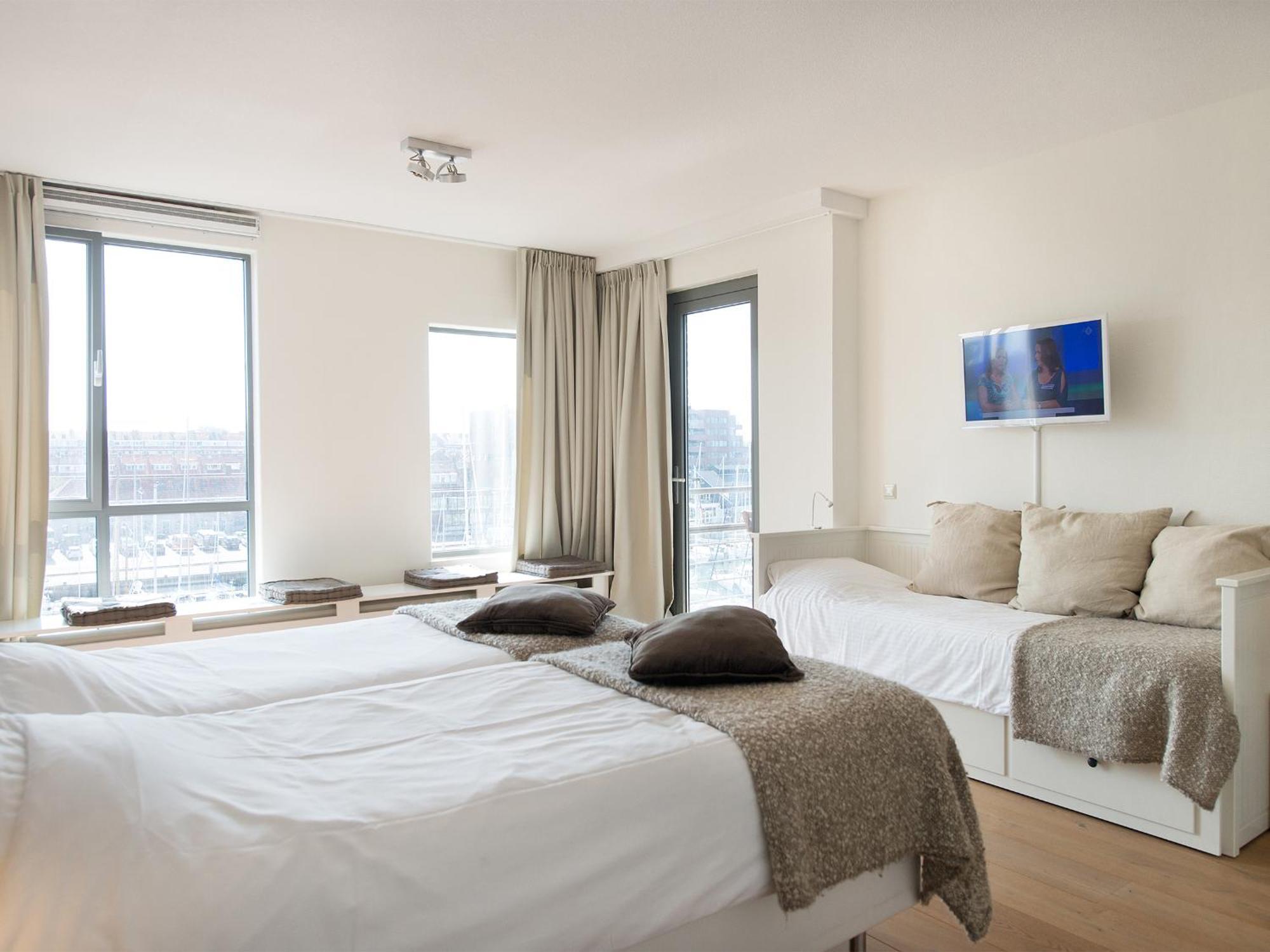 Bizstay Harbour II Scheveningen Apartments Haia Quarto foto
